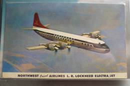 ELECTRA        NORTHWEST ORIENT AIRLINES - 1946-....: Era Moderna