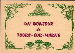 51 -TOURS SUR MARNE - 26 FEVRIER 1995 - 2ème BOURSE TOUTES COLLECTIONS - CPM - Bourses & Salons De Collections