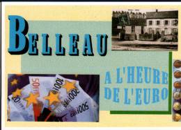 02 - BELLEAU A L'HEURE DE L'EURO - 10 MARS 2002 - 15ème SALON DE LA  COLLECTION - CPM - Bourses & Salons De Collections