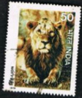 INDIA  - SG 826 -  1976  /  ANIMALS: LION           -  USED - Used Stamps