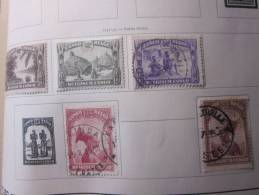 COLLECTION TIMBRES  CONGO BELGE DEBUT 1910 OBLITERES  AVEC CHARNIERES - Used Stamps