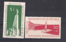 DDR 1957  Mi Nr 566/7 Monumens  MNH (a3p25) - Ungebraucht