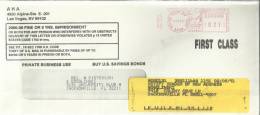 USA CC FRANQUEO MECANICO 1991 MAILED FROM ZIP CODE 89119 - Briefe U. Dokumente