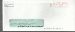 USA CC FRANQUEO MECANICO 1992 WALTHAM MASS - Cartas & Documentos