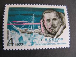 1163 Polar Exploration Explorateur Polaire Russe Ex URSS  North Pole Nord  Arctic Arctique Navire Vessel - Polar Exploradores Y Celebridades