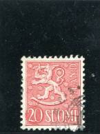 FINLANDE 1954 Y&T 414 ( O ) - Used Stamps