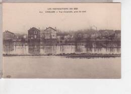 77.078/CHELLES - Vue Ensemble Prise Du Canal - Inondations 1910 - Chelles