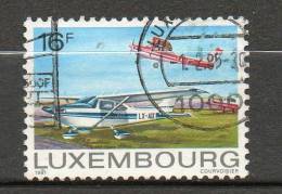 LUXEMBOURG Avion Monoplans1981 N°988 - Usati