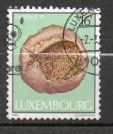 LUXEMBOURG  Fossile 1984 N°1060 - Gebruikt