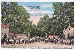 MUNICIPAL THEATRE In FOREST PARK- ST LOUIS MO-1949 Postcard- OPEN AIR THEATRE  [c3513] - St Louis – Missouri