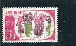 ANDORRE 1963 Y&T 163 ( O ) - Used Stamps