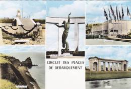 Cp , MILITARIA , Circuit Des Plages Du Débarquement - War Memorials