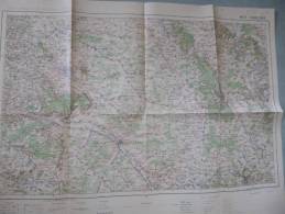 Carte I.G.N. N° 17 : Châlons / Reims - 1/200 000ème 1932. - Topographical Maps