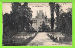 CHATEAU D´ESTERNAY / VUE PRISE DU PARC / Carte écrite En 1925 - Esternay