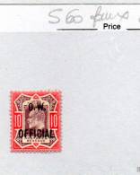 Official   Service, Yv.  60* (faux-forgeries) - Dienstmarken