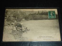 LE TEIL - VUE SUR LES BORDS DU RHONE - LAVANDIERE - 07 ARDECHE - Le Teil