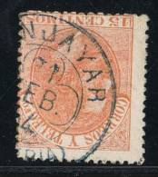 Sello 15 Cts Alonso XII, Fechador Trebol CANJAYAR (Almeria), Num 210 º - Used Stamps