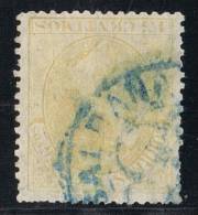 Sello 15 Cts Alonso XII, Fechador Trebol SALDAÑA (Palencia), Num 210 º - Used Stamps