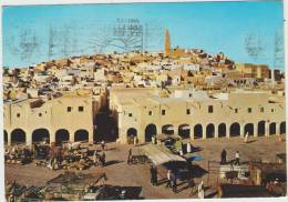 Cpsm   Algerie Ghardaia Le Souk - Ghardaia