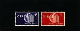 IRELAND/EIRE - 1963  FREEDOM FROM  HUNGER   SET MINT NH - Nuevos