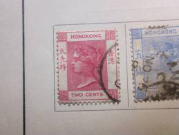 COLLECTION TIMBRES  AFRIQUE DU SUD ANGLAISE- HONG-KONG   DEBUT 1862 OBLITERES  AVEC CHARNIERES - Gebraucht