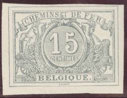 Belgien Eisenbahn 1882 Bahn Probedruck - Mint