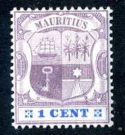 86)  MAURITIUS 1895  SC.# 91 (*) - Mauricio (...-1967)