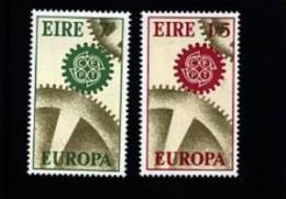 IRELAND/EIRE - 1967  EUROPA  SET MINT NH - Nuovi