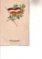 17) PostKart Deutsch Flags "" World War 1 ""   22  3 1915 - Pentecostés