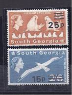 SouthGeorgia1971: Michel36-7mnh**(2 Of High Values) Cat.Value 40Euros - South Georgia