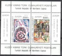 Turkey Cyprus 1993 Art  Painting -  Mi.bl.12 - MNH (**) - Unused Stamps