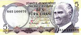TURQUIE 5 Lirasi 1976 Neuf - Turchia