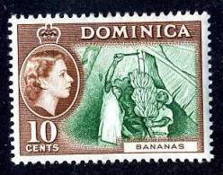 228)  DOMINICA 1954  SG.# 150   (*) - Dominique (...-1978)