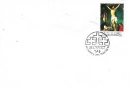 HUNGARY - 1994. FDC I.- Easter, Golgotha By Painter Mihály Munkácsy  Mi 4280 - FDC