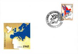 HUNGARY - 1995. FDC - Europa - Peace And Liberty(Pigeon) 1945/1995   Mi 4342 - FDC