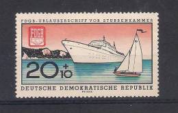 DDR  1960  Mi Nr 770, Sc Nr B59   MNH (a3p25) - Barcos