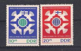 DDR 1965  Mi Nr 1122/3  MNH       (a3p26) - Unused Stamps