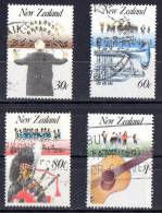 New Zealand 1986 Music Set Of 4 Used - - Used Stamps