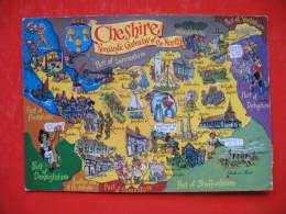 CHESHIRE,MAP - Other & Unclassified