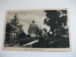 Roma Giardini Vaticani Francobollo Commemorativo Armi E Cuori - Parques & Jardines