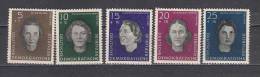 DDR  1959  Mi Nr 715/9  MNH   (a3p26) - Nuevos