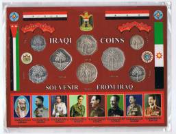 BLISTER  -   IRAK / IRAQ  8  Monedas Reinados Y Presisdentes - Otros & Sin Clasificación