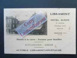 LIBRAMONT _ Hotel Duroy - 1928 - Libramont-Chevigny