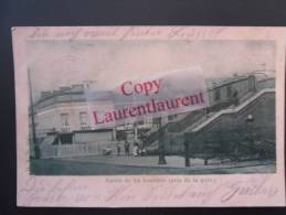 LA LOUVIERE _ Entrée De La Gare 1913 - La Louvière