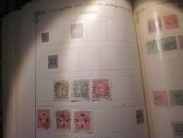 COLLECTION TIMBRES  INDE ANGLAISE COCHIN  DEBUT 1918 OBLITERES  AVEC CHARNIERES - Cochin