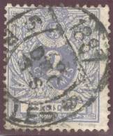 Belgien 1887-12-26 Bruxelles Auf Mi#40 Dekorative Entwertung - 1869-1888 Lion Couché