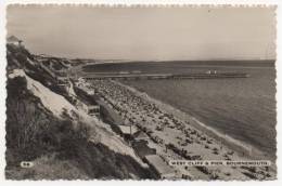 - WEST CLIFF & PIER, BOURNEMOUTH. - With Greetings - Scan Verso - - Bournemouth (bis 1972)