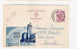 Publibel Obl. N° 691 Bleue (BLANKENBERGE  Casino-hôtels) Obl: Ensival: 07/11/1947 - Werbepostkarten