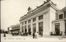 84-VAUCLUSE-AVIGNON--LA GARE   ECRITE ‹(•¿• )› - Avignon