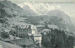 Fev13 536 : Wengen  -  Hotel National  -  Jungfrau - Wengen